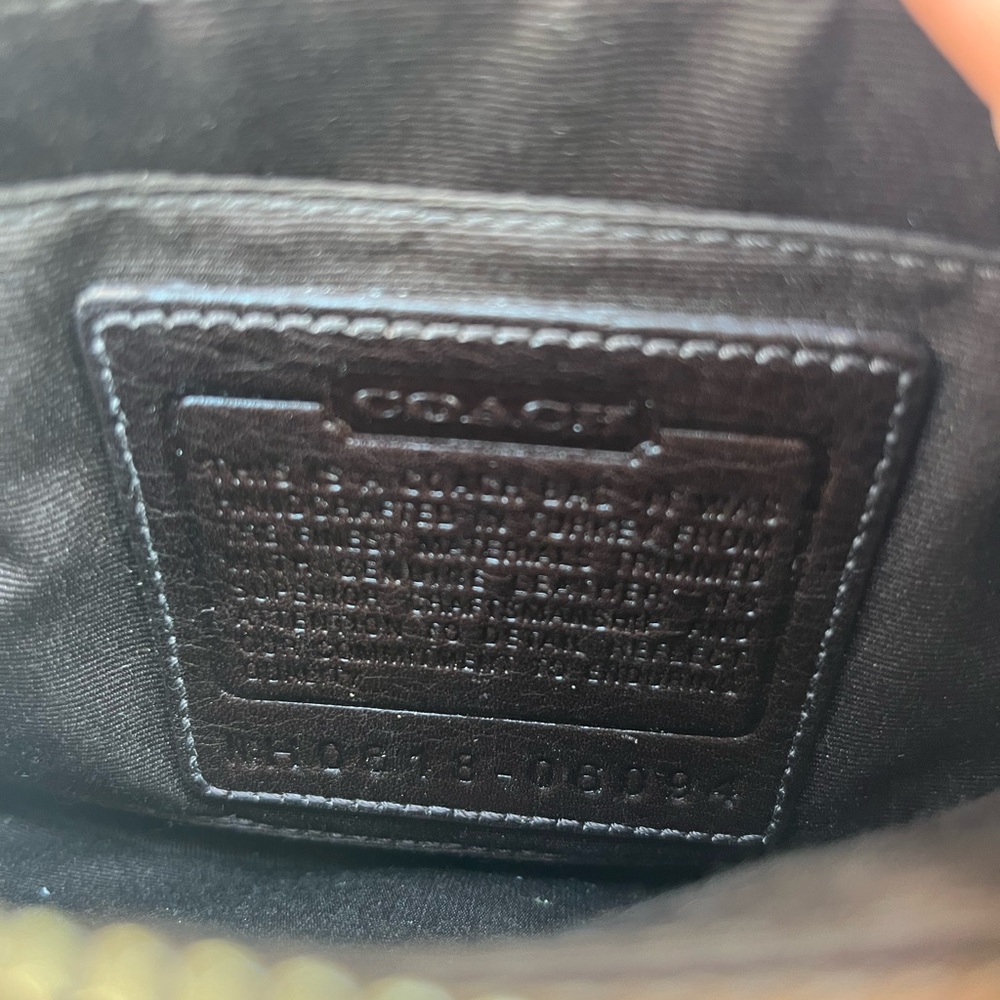 Coach Brown and Cream mini bag - Picture 6 of 7